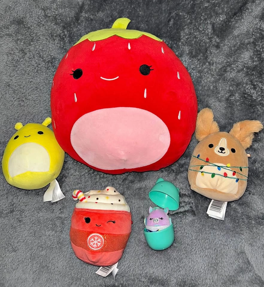Squishmallow Pillow Collection - 5 Included