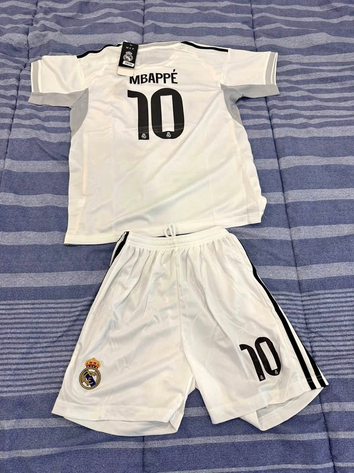 MBAPPE #10 - for kids only, $20 each set, sizes 26 & 28