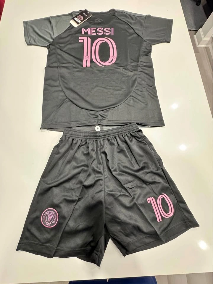 Messi Kids Jersey with Shorts - Brand New