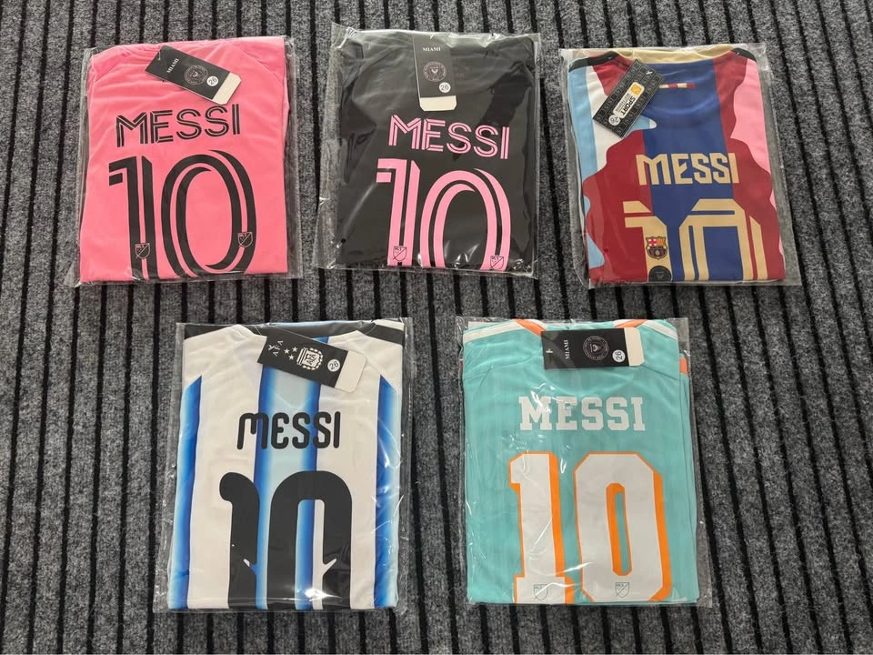 Kids MESSI Brand New Jersey with Shorts (Ages 6-14) - photo 5