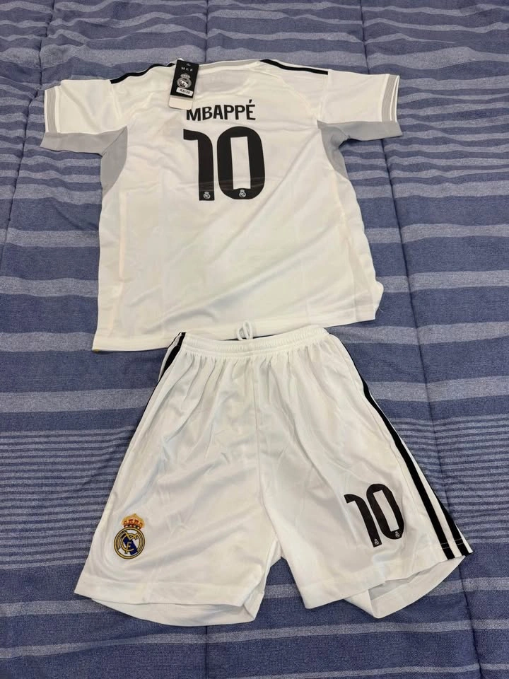 Kids Mbappe #10 Jersey with Shorts - photo 2