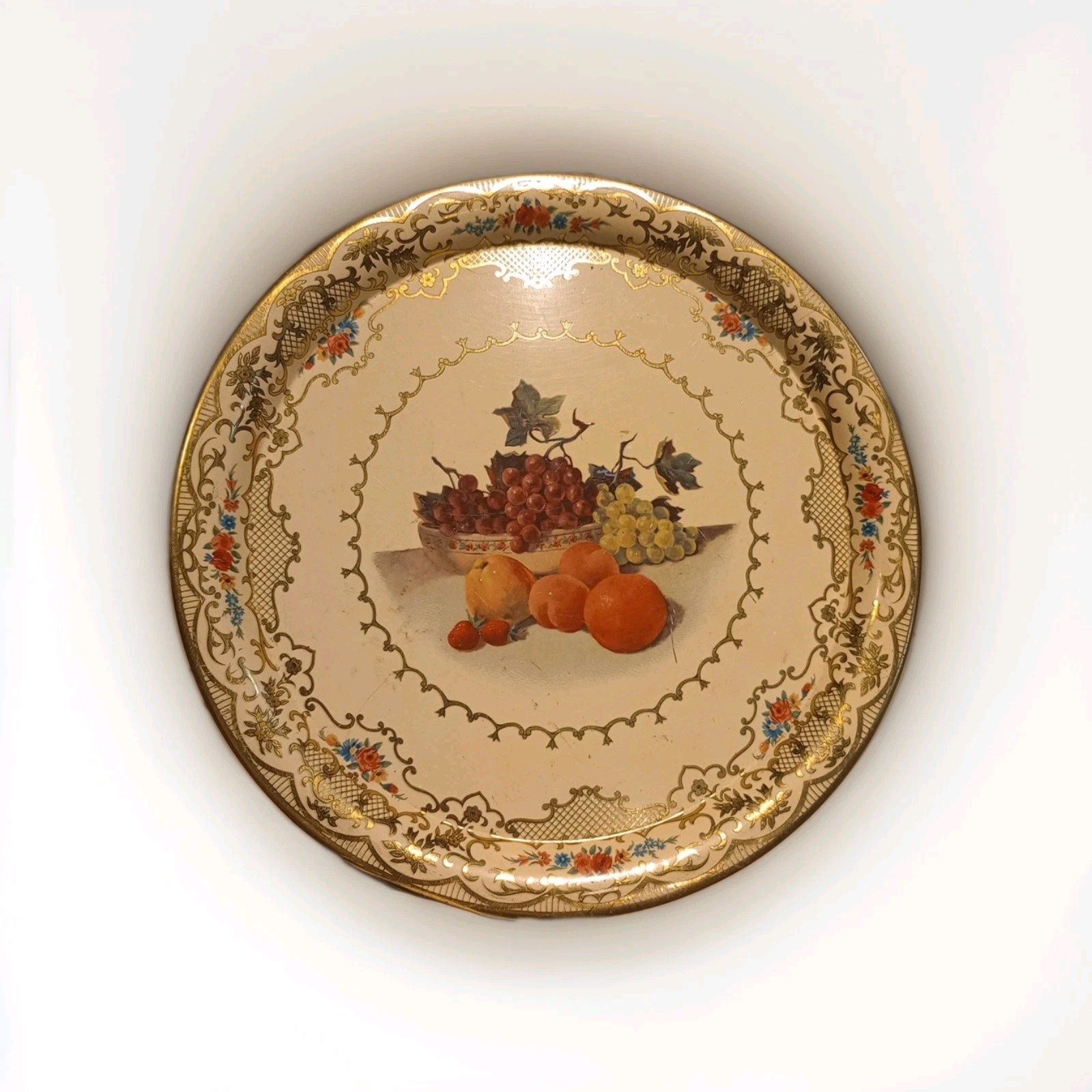 Vintage Daher Fruit Tin Tray Made in Holland