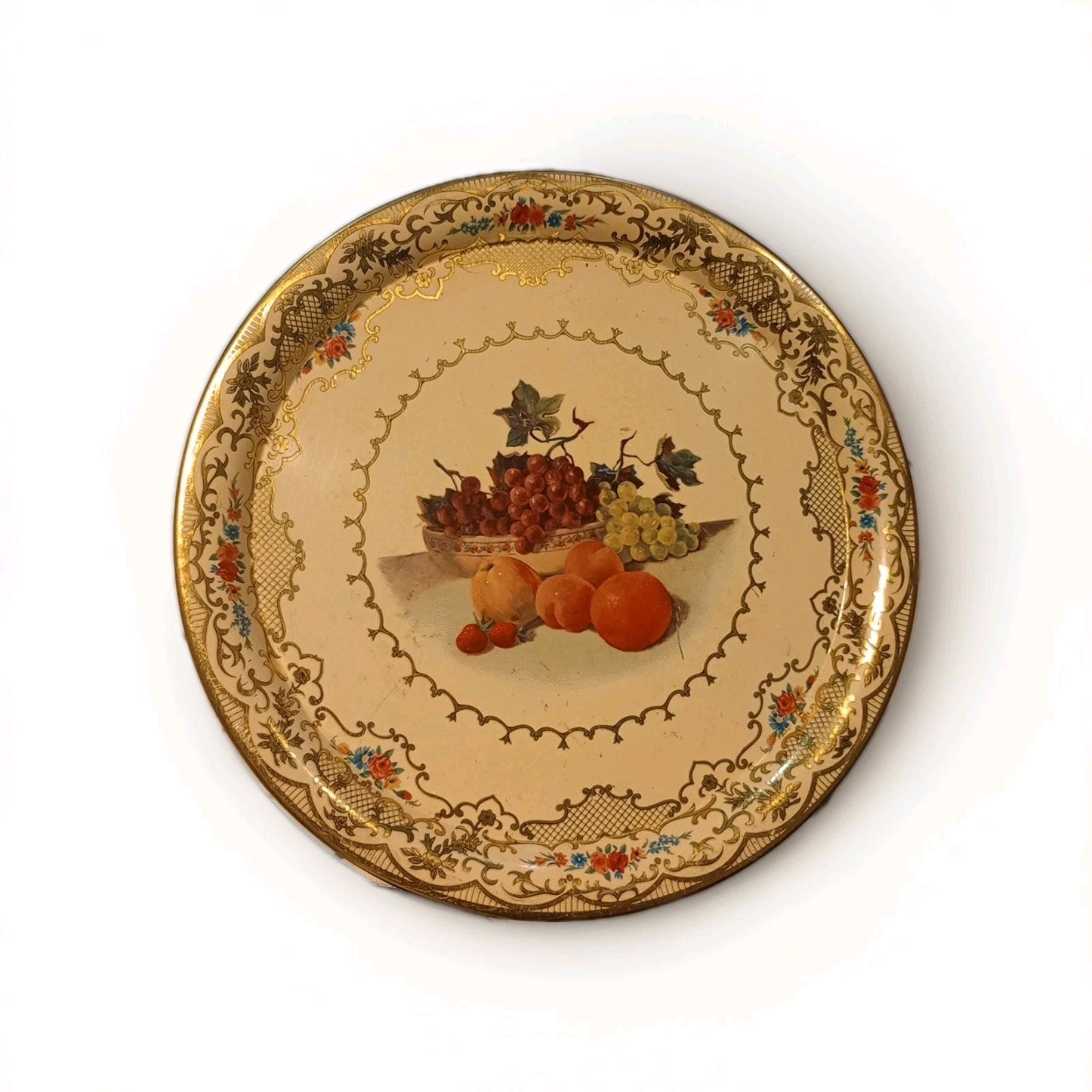 Vintage Daher Fruit Tin Tray Made in Holland - photo 2