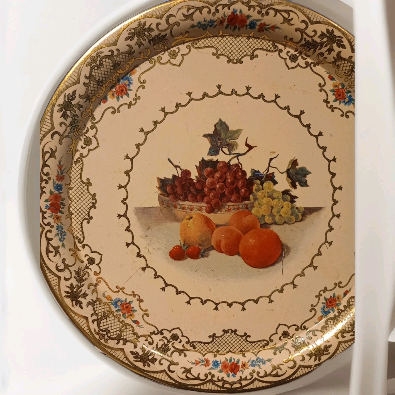 Vintage Daher Fruit Tin Tray Made in Holland - photo 3