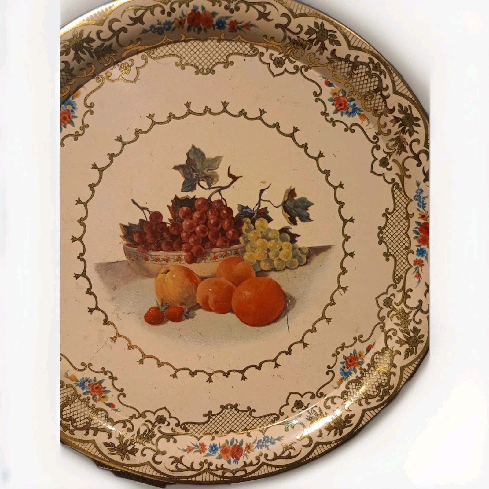 Vintage Daher Fruit Tin Tray Made in Holland - photo 4