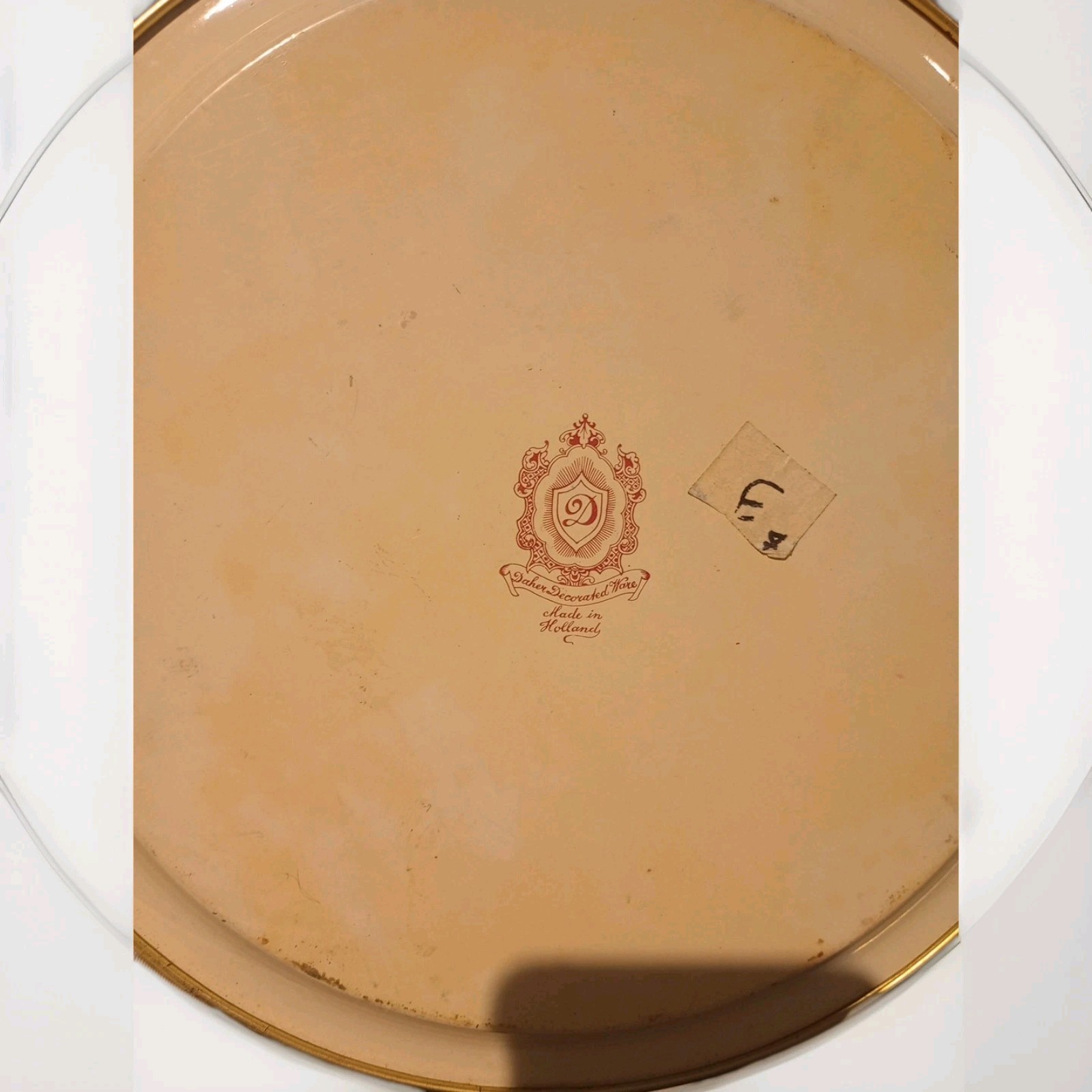 Vintage Daher Fruit Tin Tray Made in Holland - photo 5