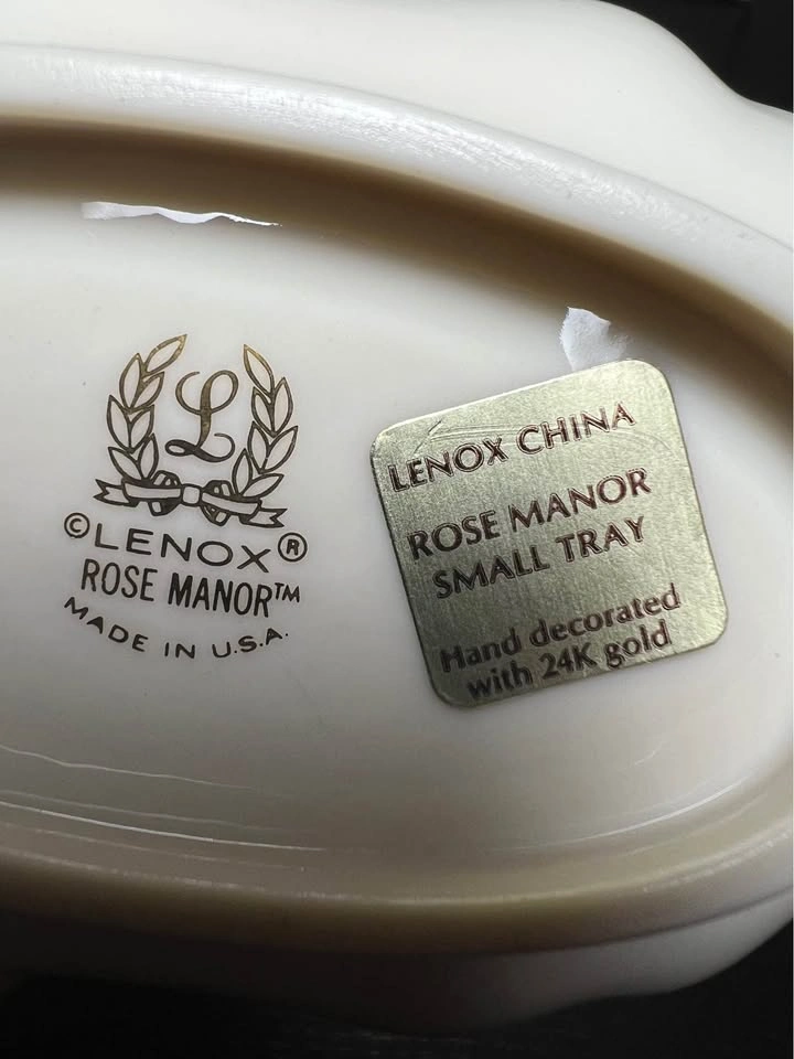 Lenox Rose Manor Small Trinket Tray - photo 4