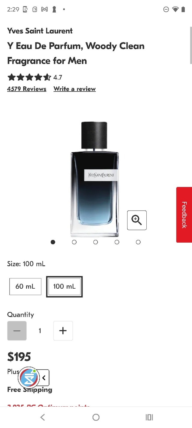 YSL Y Cologne 100ML Sealed Authentic - photo 5