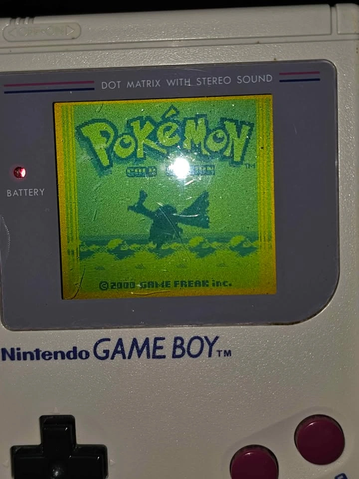 Original Nintendo GameBoy DMG-01 with Pokemon Gold - photo 4