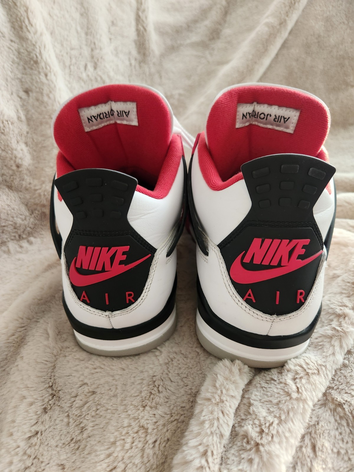 Nike Jordan 4 Retro GS Fire Red Black DC7770-160 Sneakers Men's - photo 5