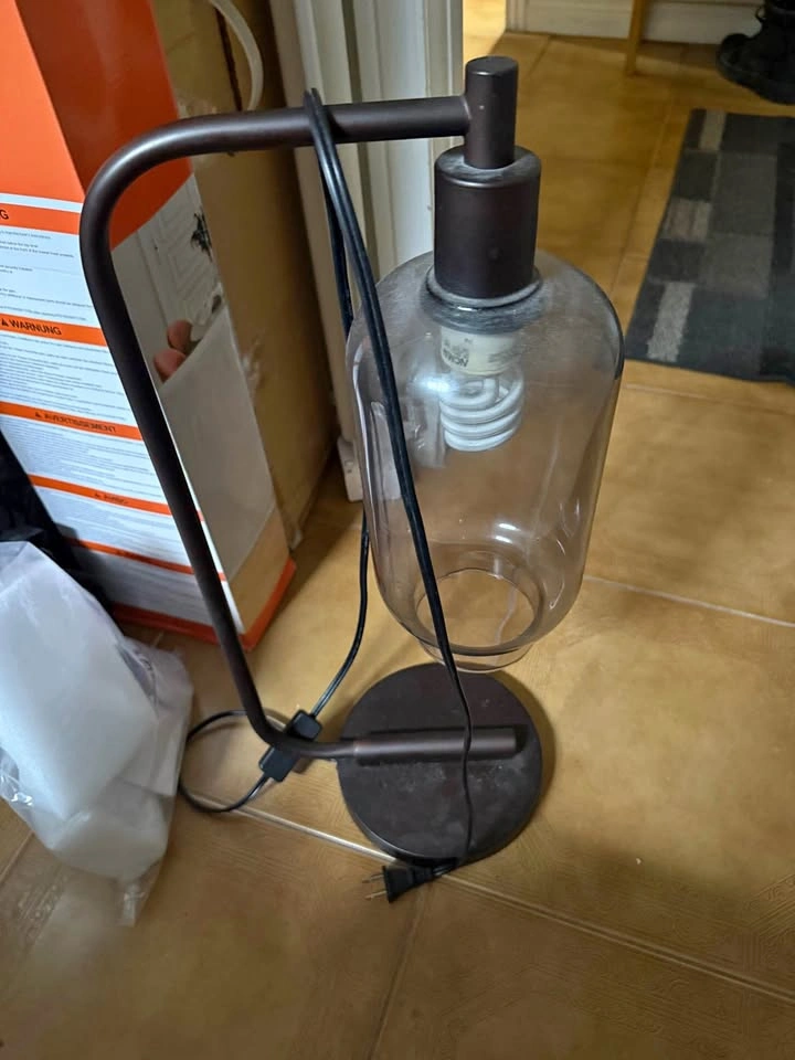 2 Lamps: 1 Tall, 1 Table