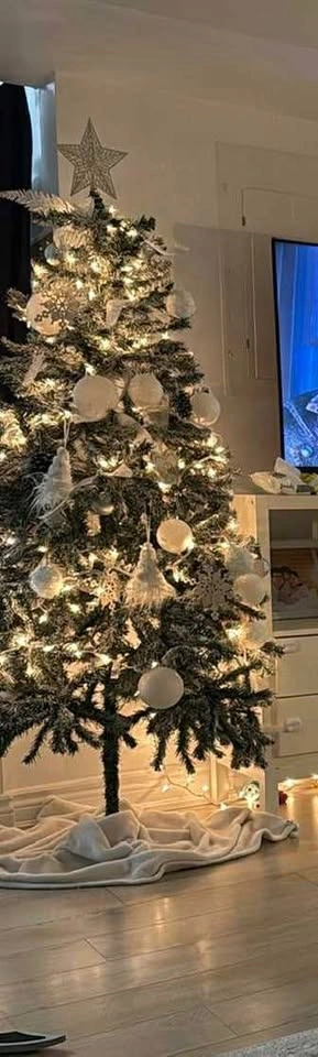Christmas tree, lights, ornaments - photo 3