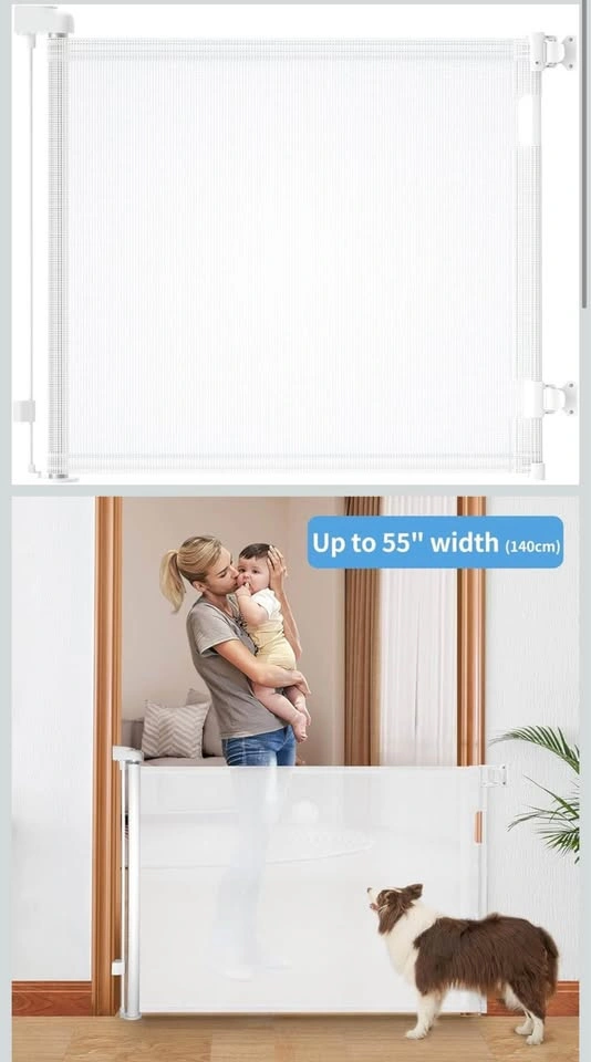 Retractable mesh baby gate - photo 2