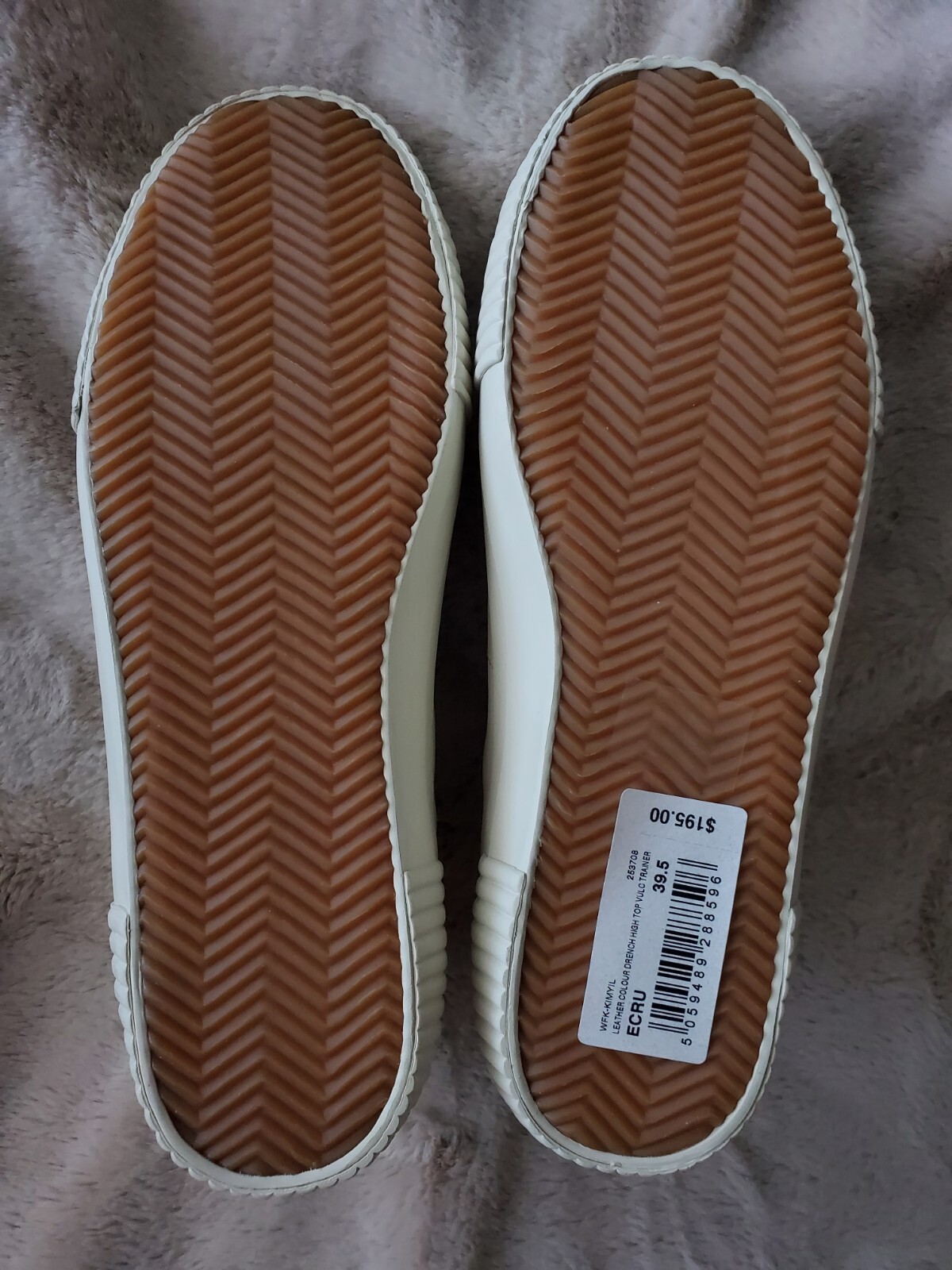 Ted Baker Women's Hi-Top Trainers Kimyil Leather Sneaker Size 9 - photo 5
