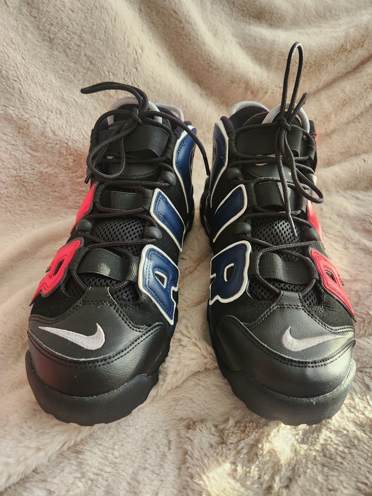 Nike Air More Uptempo '96 Split Black Navy Red DJ4400-001 Mens 1 - photo 3