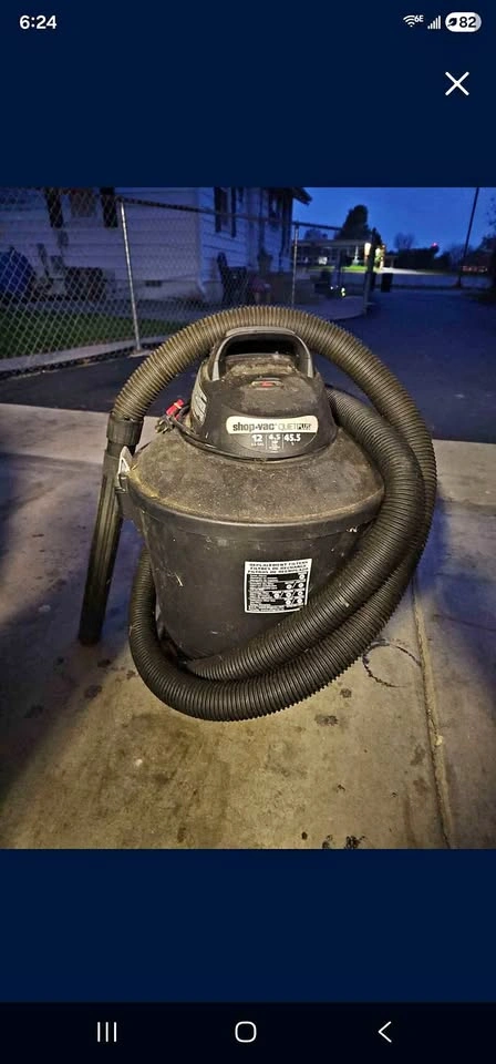 Shop-Vac Quiet Plus 12 Gallon 4.5 HP Wet/Dry Vacuum