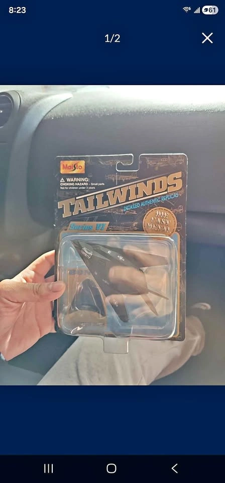 1999 Maisto Tailwinds F-117 Nighthawk Stealth Jet Diecast