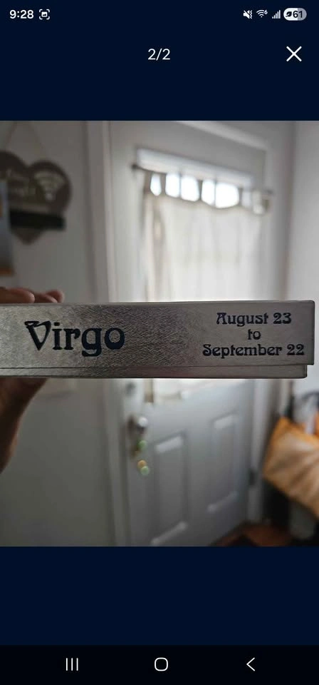 Limited Edition Virgo Zodiac Pendant Necklace - photo 2