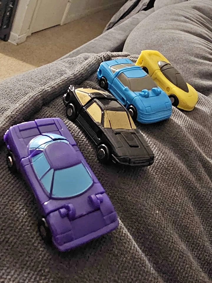 Transformers G1 1989 Sports Car Patrol Micromaster Set