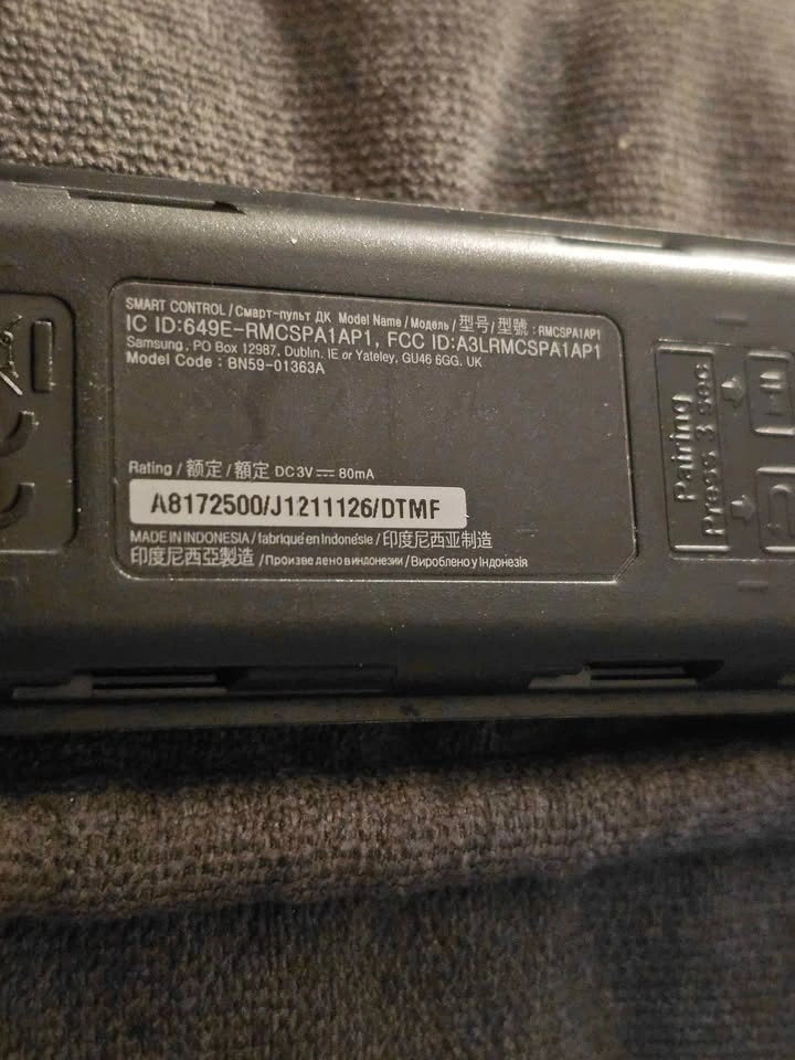 Samsung Smart Remote Control BN59-01350A - photo 2
