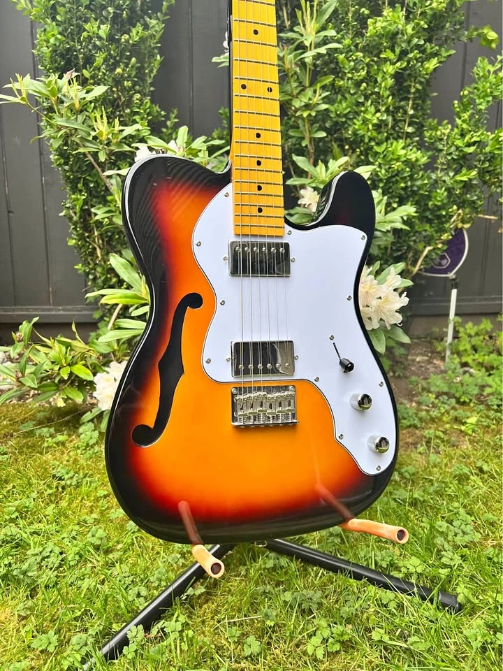 Telecaster Thinline TL Semi Hollow Electric Guitar