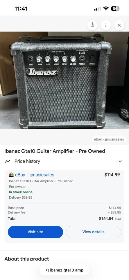 Ibanez Guitar Amp (Amplifier) - photo 5