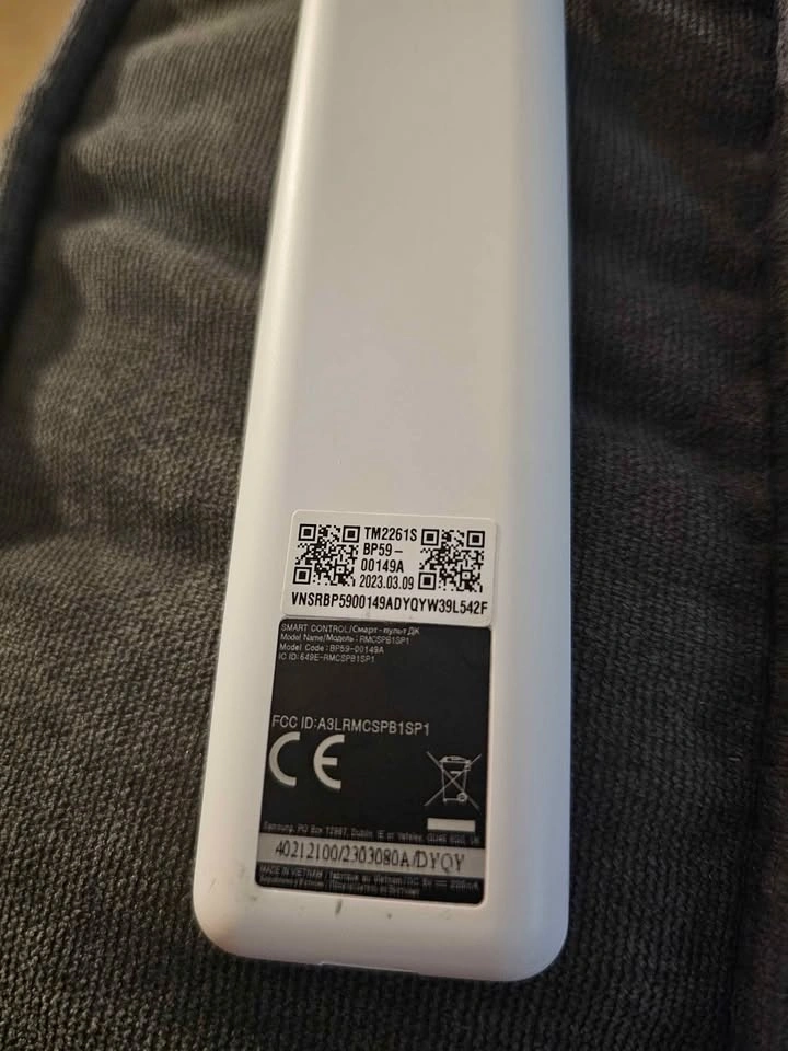 Samsung Smart Control Remote BP59-00149a Rechargeable - photo 2