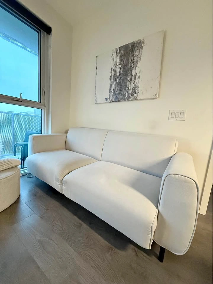 Structube 3-Seater Off White Couch