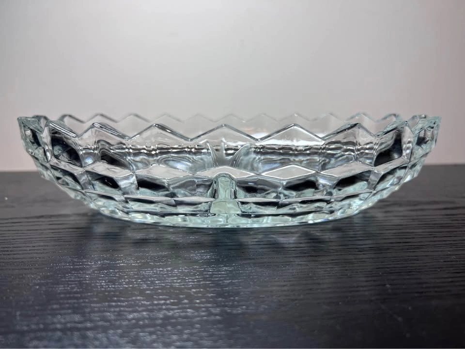 Vintage Fostoria American Glass Relish Dish - photo 2