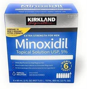 Kirkland Minoxidil 5% Extra Strength 6 Month Supply