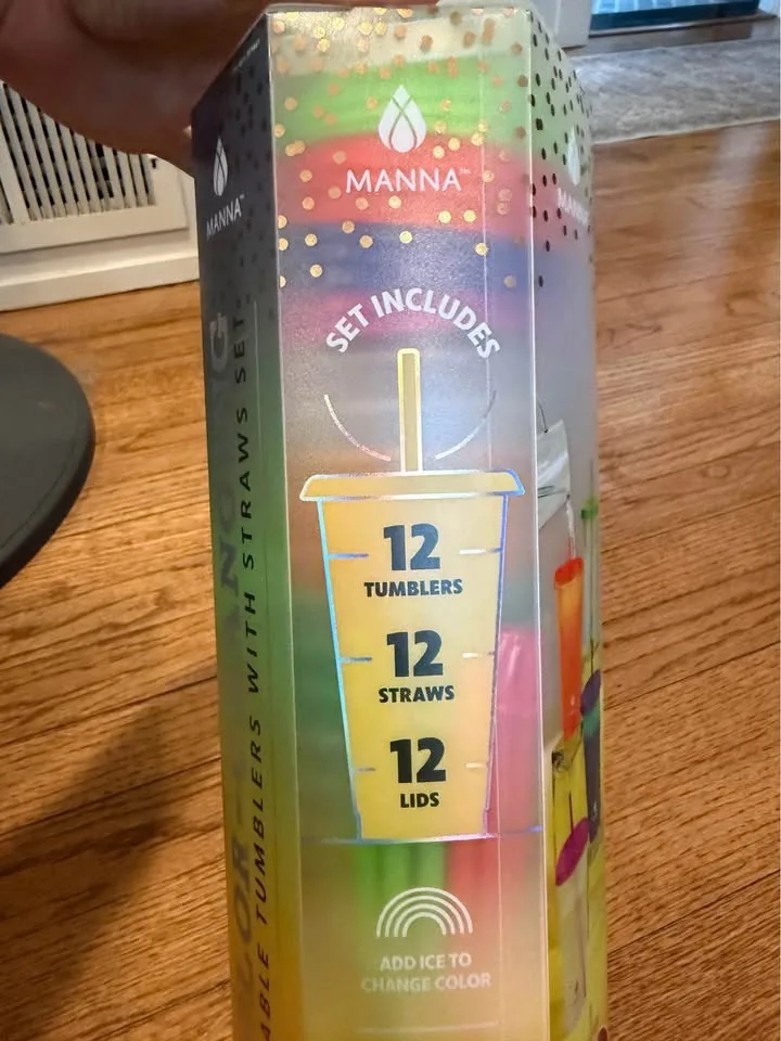 12 set, Manna color Change Tumblers image indicator(3)