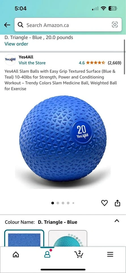 20LB and 15LB SLAM BALLS