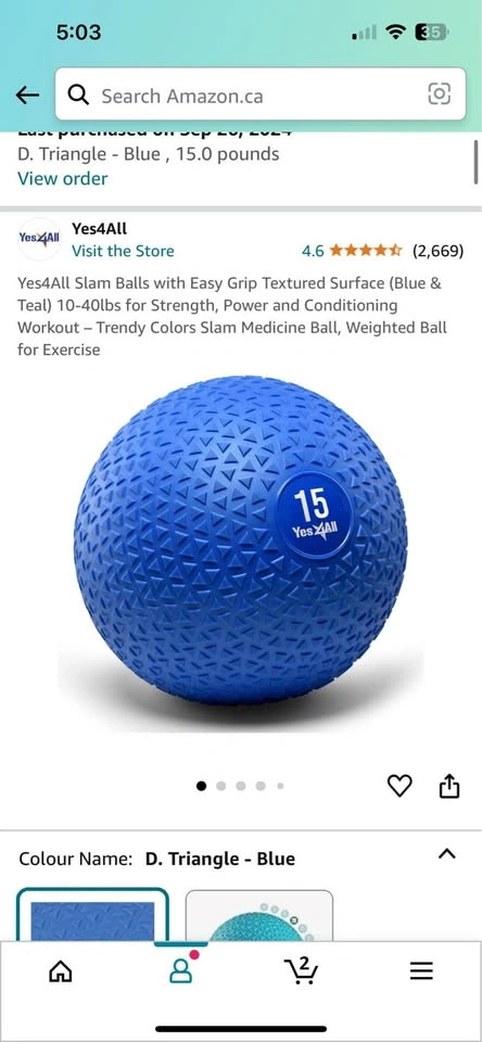 20LB and 15LB SLAM BALLS - photo 2
