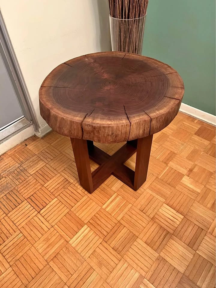 Live Edge Accent Tables - Pair