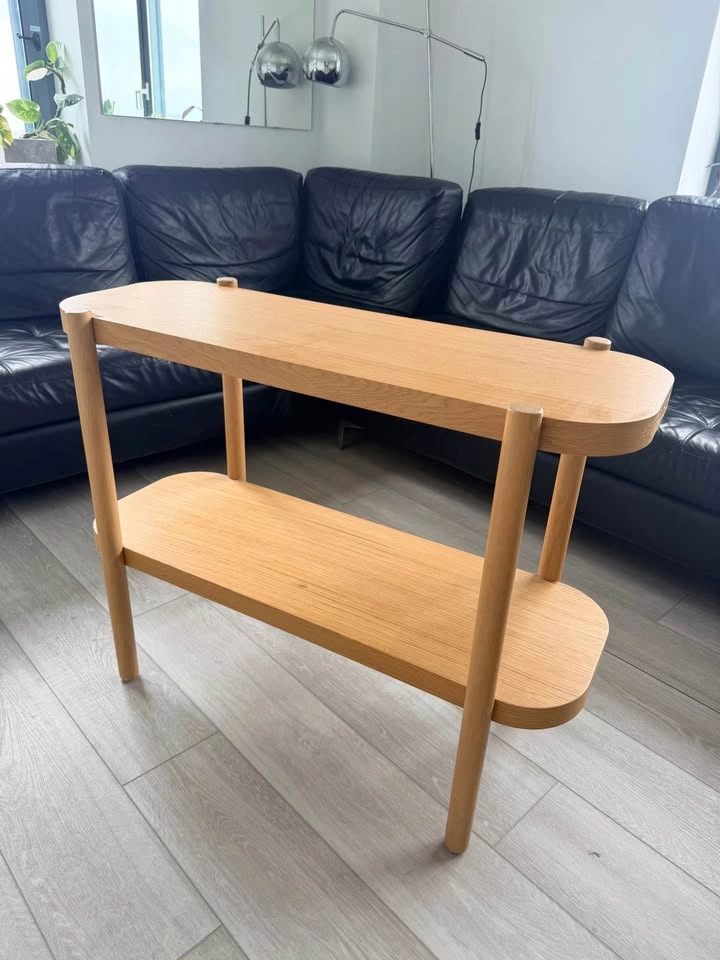White Oak Console / Display Shelf - photo 2
