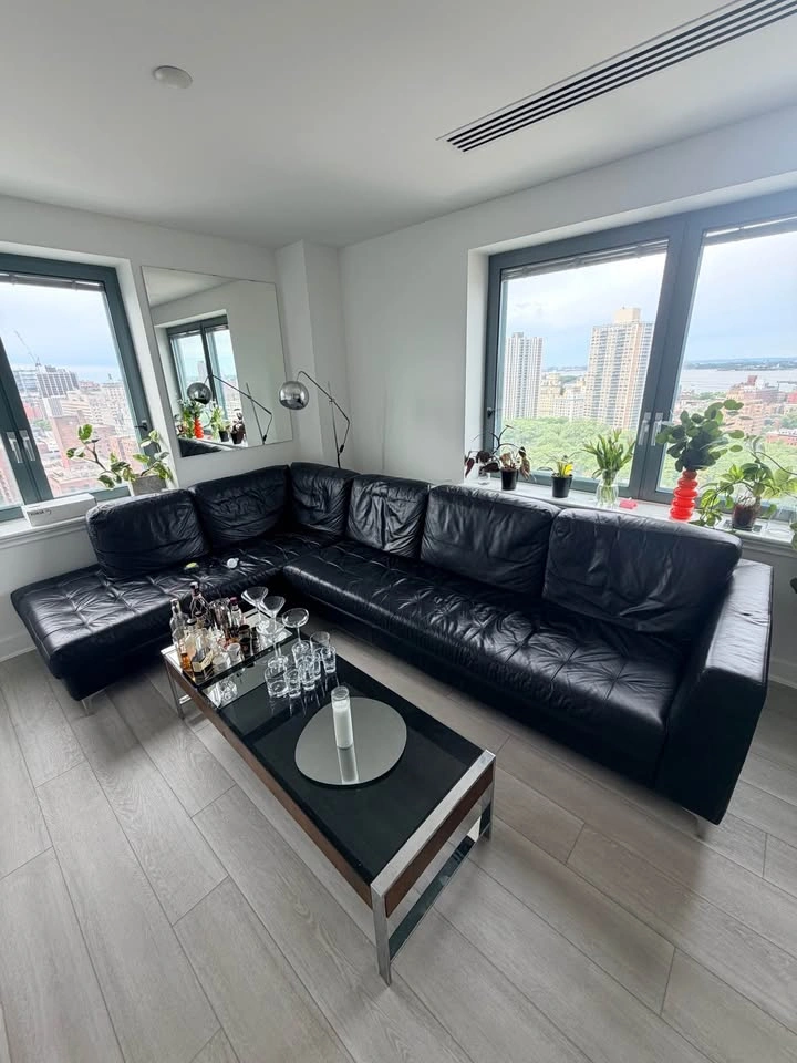 Deltasalotti Italia Espresso Leather Sectional