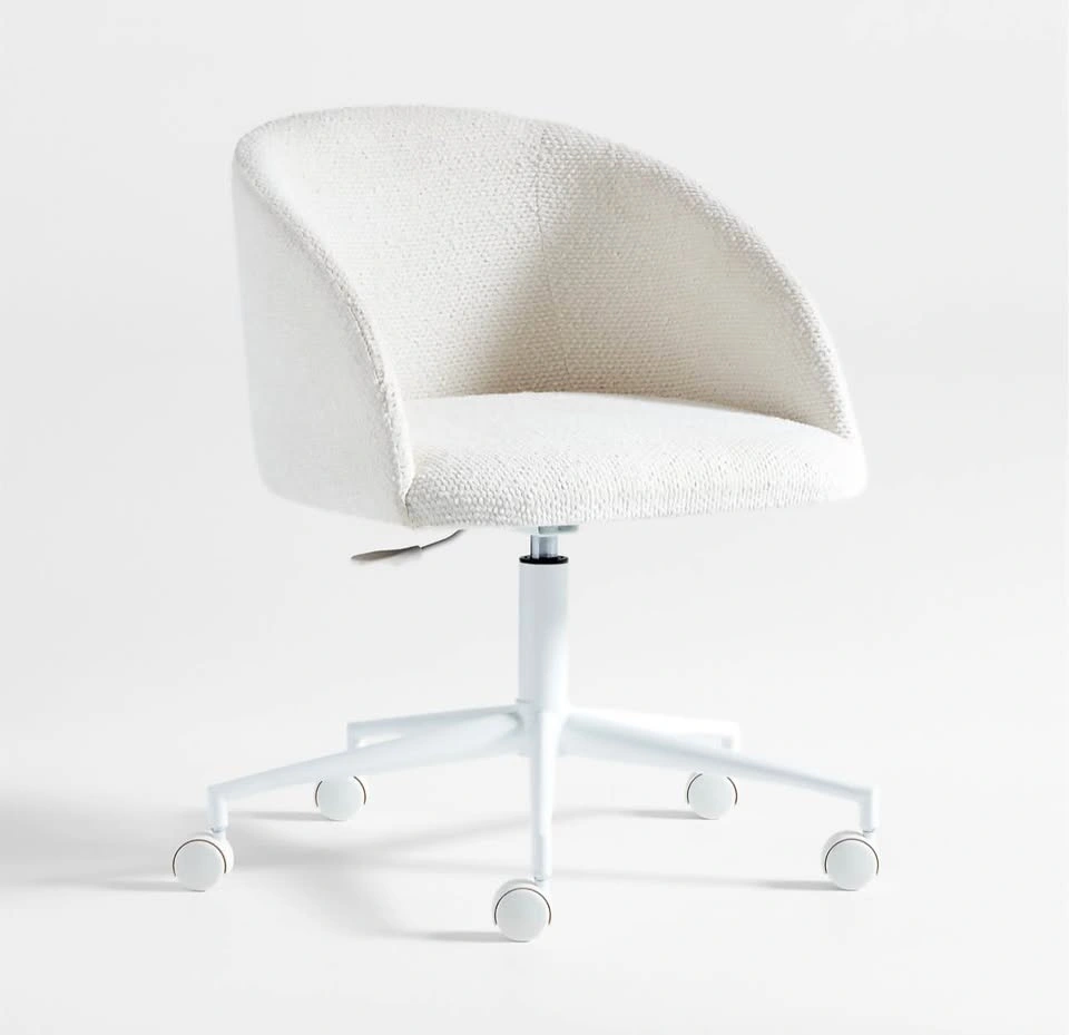 Crate & Barrel white chair new - photo 3