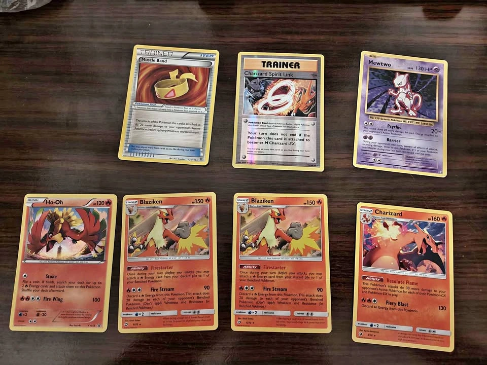 Random LP/MP Pokemon Cards