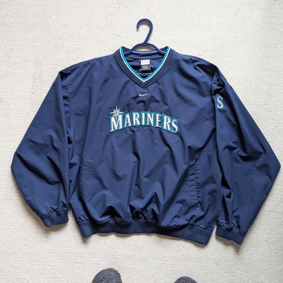 Seattle Mariners Rain Shell Pullover - photo 3