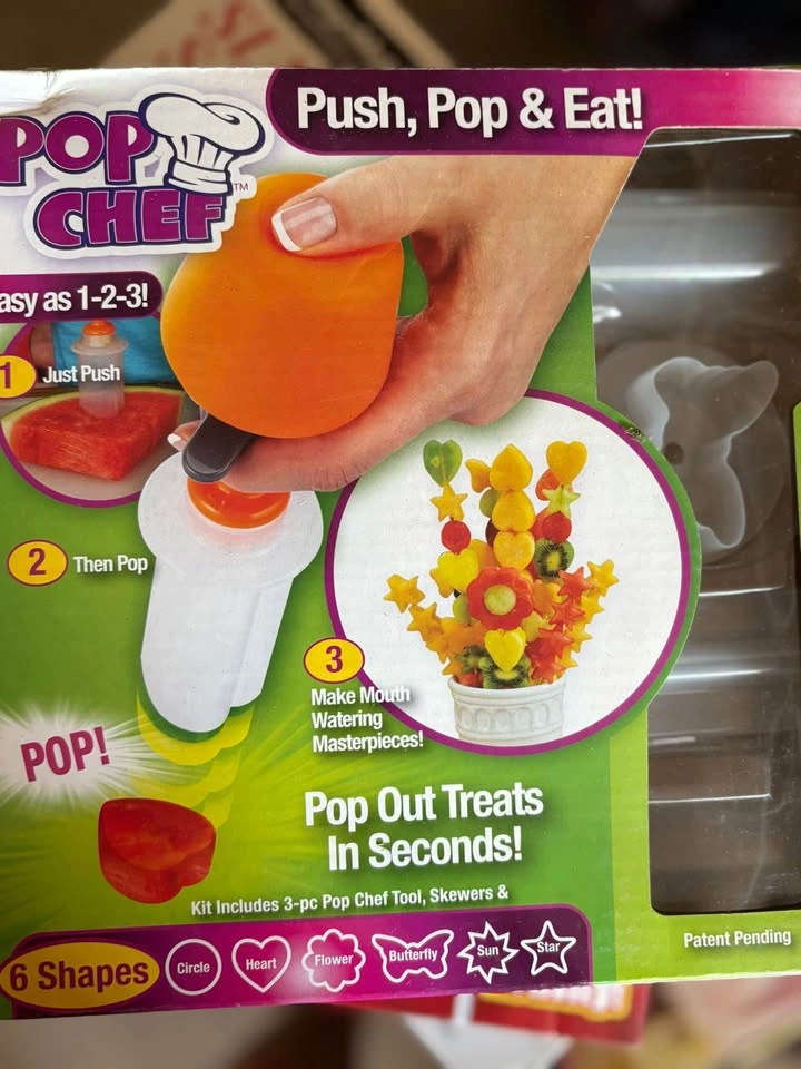 Pop chef Fruit pop