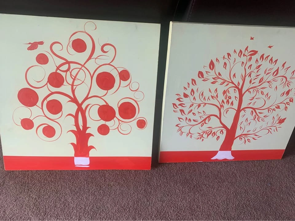 Original Abstract Canvas Painting
