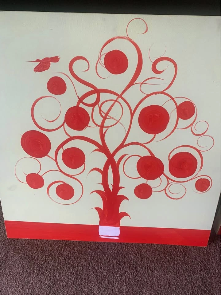Original Abstract Canvas Painting - photo 3