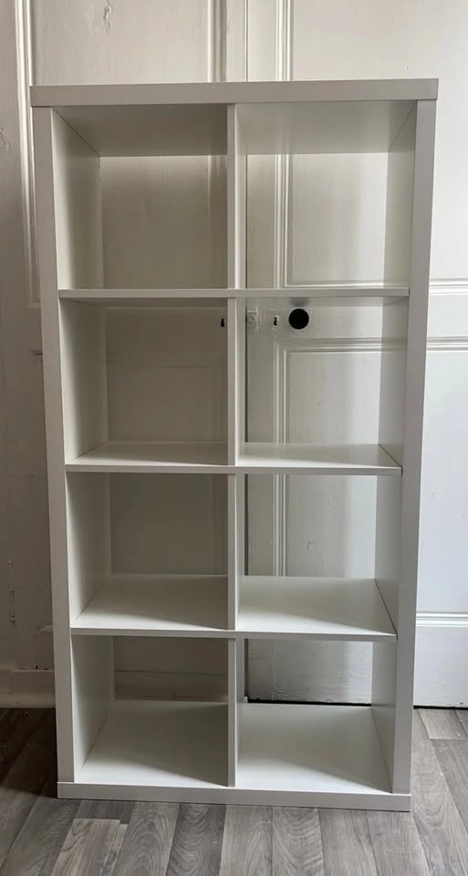 BRAND NEW IKEA KALLAX (2x4) - High Gloss White - Film Still On! - photo 2