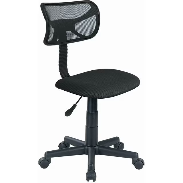 MINT Mainstays Swivel Office Chair - Black Mesh - Like New!