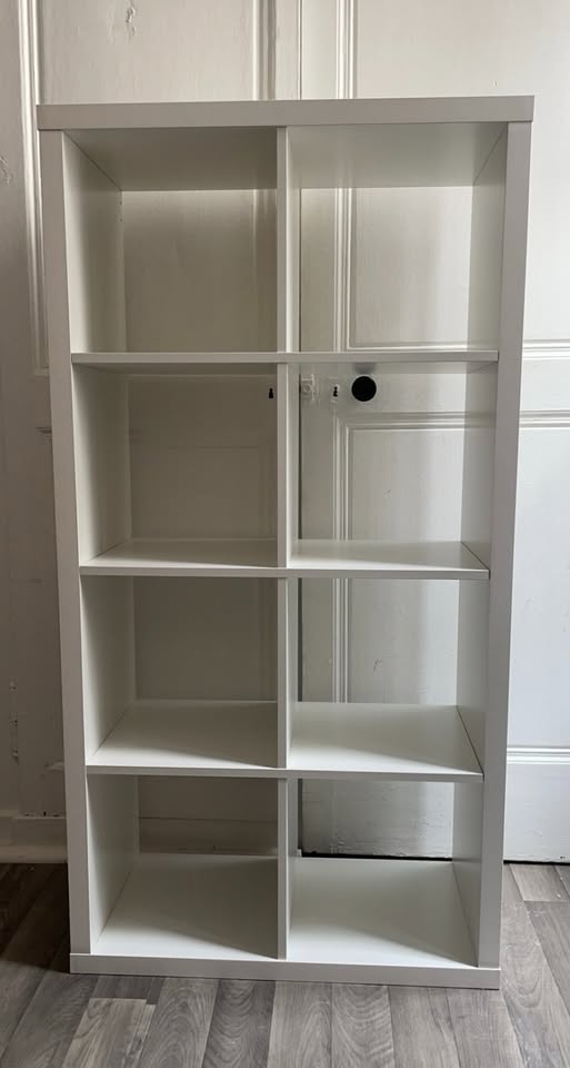 BRAND NEW IKEA KALLAX Shelf (2x4) - High Gloss White