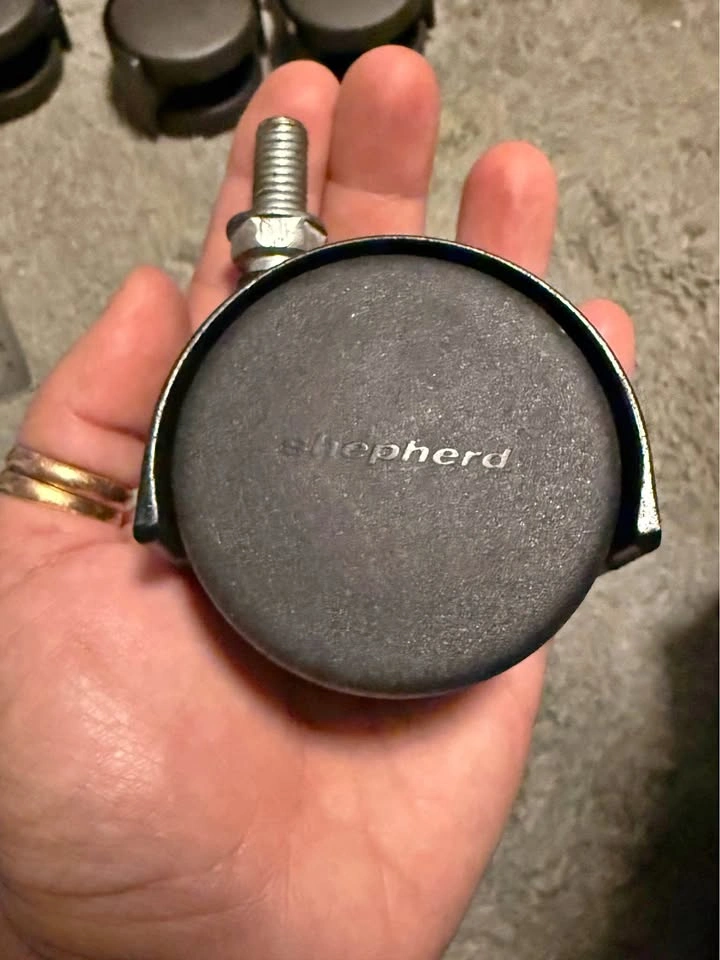 8 Pack - Shepherd Threaded Stem Casters