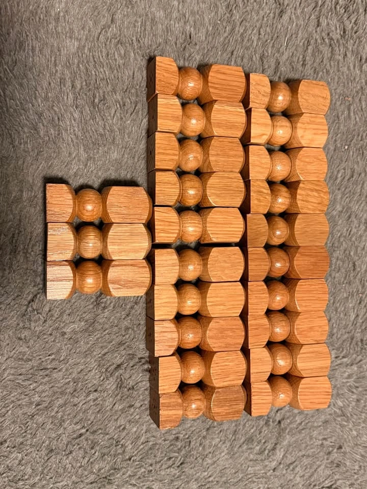 Lot of 23 Wooden Decorative Pieces - photo 5