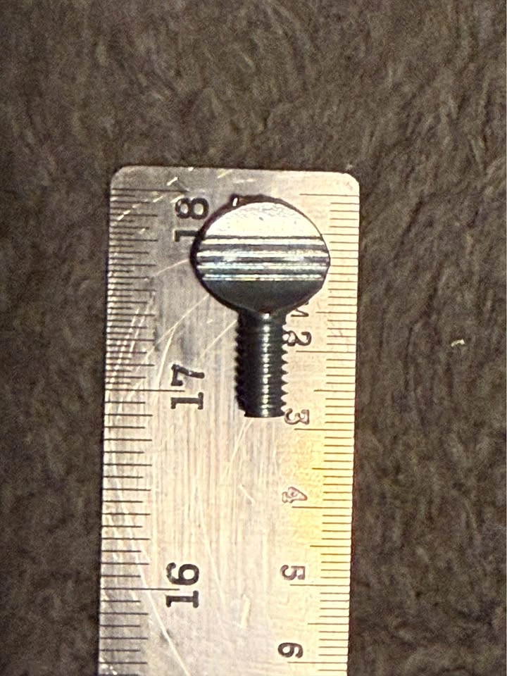 12 Metal Flat Head Thumb Screws - photo 2