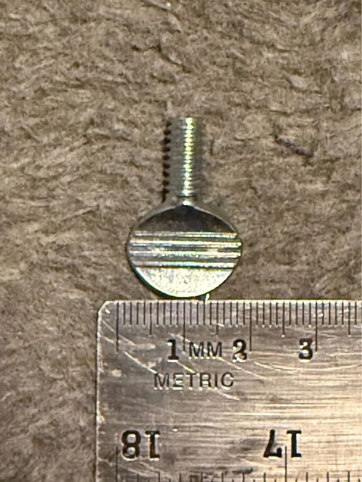 12 Metal Flat Head Thumb Screws - photo 3