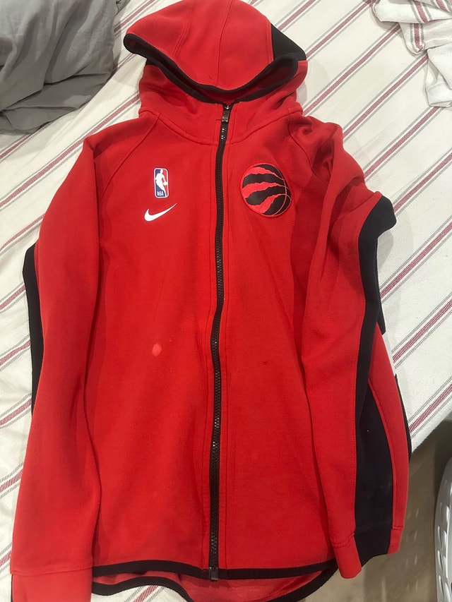 Nike Tech Raptors Red Hoodie